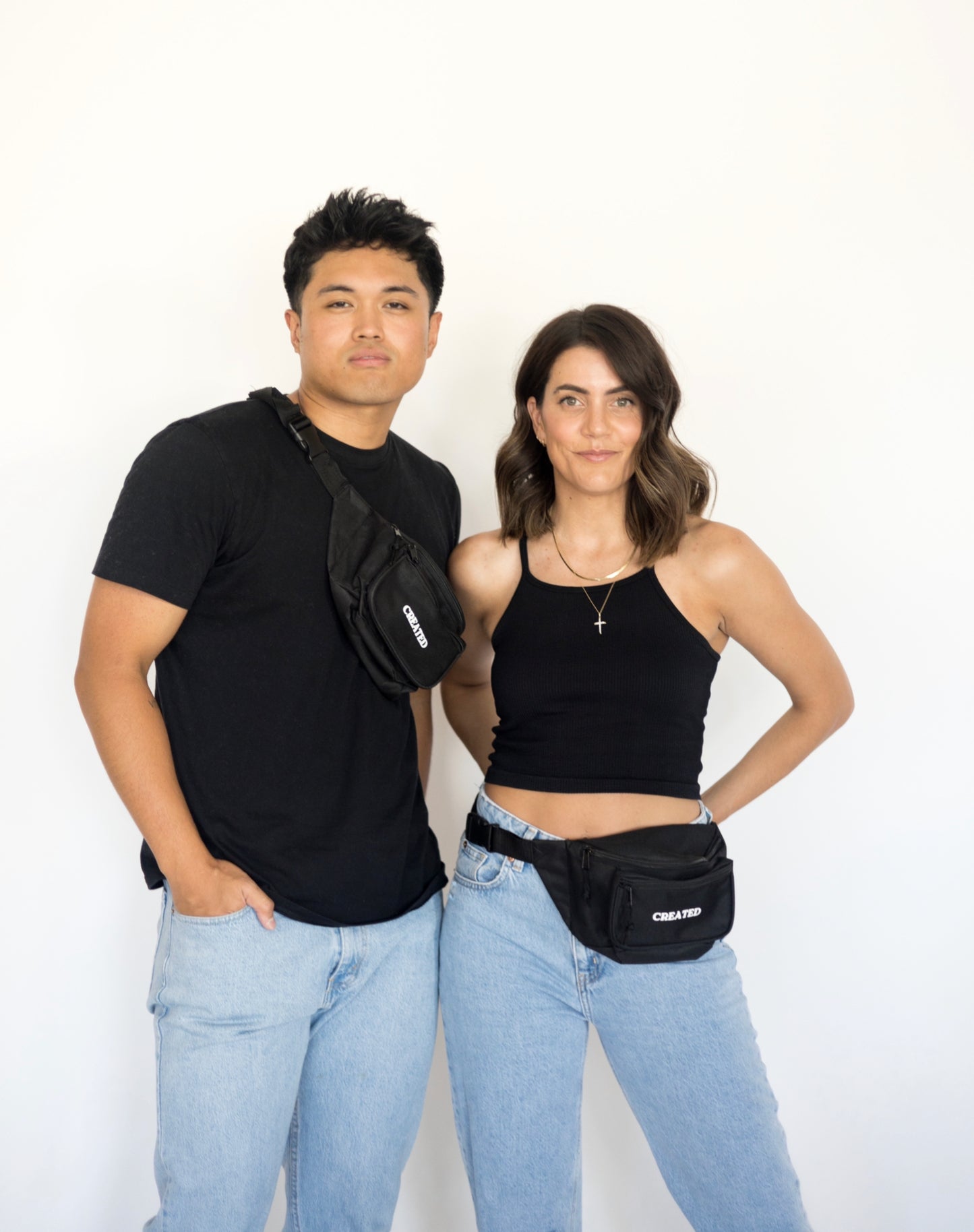 3-zip fanny pack