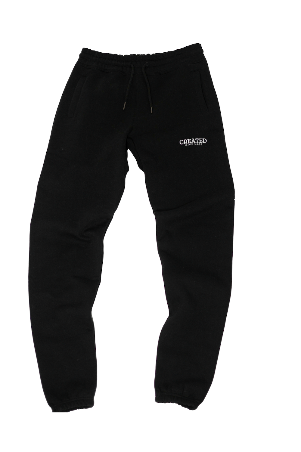 'CREATED IN HIS IMAGE' midnight sweatpants