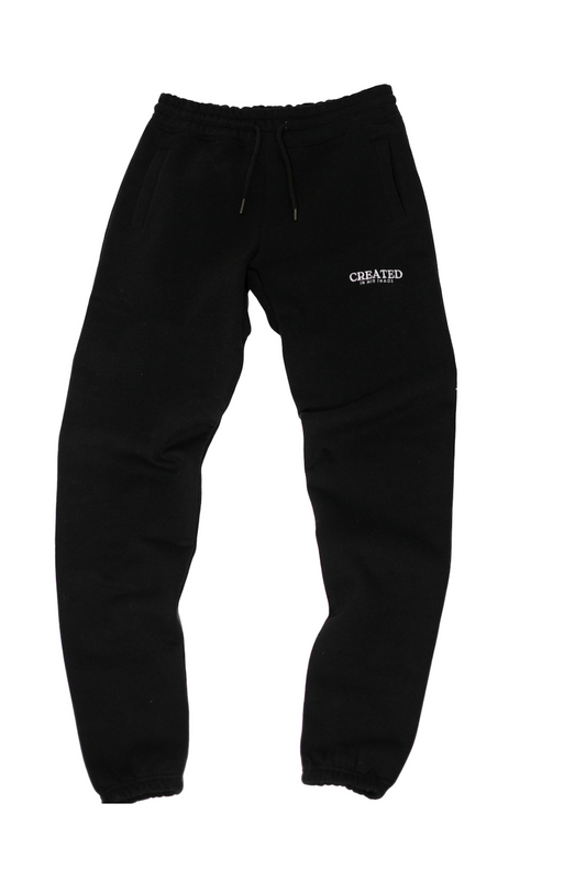 'CREATED IN HIS IMAGE' midnight sweatpants